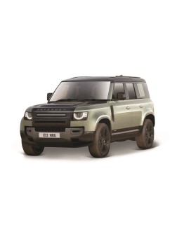 BURAGO 1/24 SCALE DIE-CAST MODEL CAR - 21101 - 2022 LAND ROVER DEFENDER 110