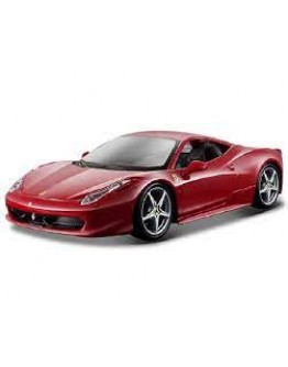 BURAGO 1/24 SCALE DIE-CAST MODEL CAR - 26003 - FERRARI 458  ITALIA BU26003