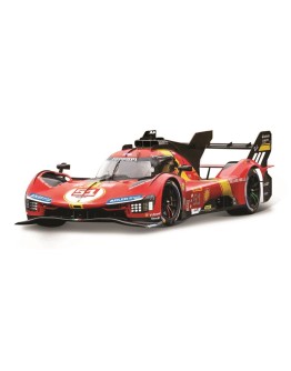 BURAGO 1/24 SCALE DIE-CAST MODEL CAR - 26309 - 2023 FERRARI 499P - LE MANS HYPER CAR - #51 LE MANS WINNING CAR