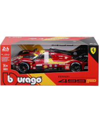 BURAGO 1/24 SCALE DIE-CAST MODEL CAR - 26316 - Ferrari 499P Hypercar - 2025 24HR Le Mans