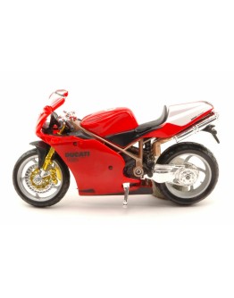 BURAGO 1/18 SCALE DIE-CAST MOTORCYCLE MODEL - 51033 - DUCATI 998R BU51033