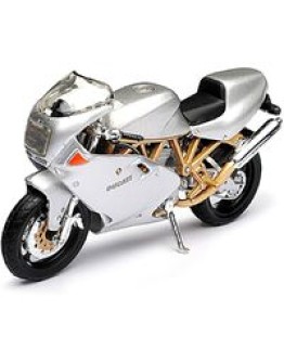 BURAGO 1/18 SCALE DIE-CAST MOTORCYCLE MODEL - 51063 - DUCATISUPERSPORT 900 FINAL EDITION BU51063