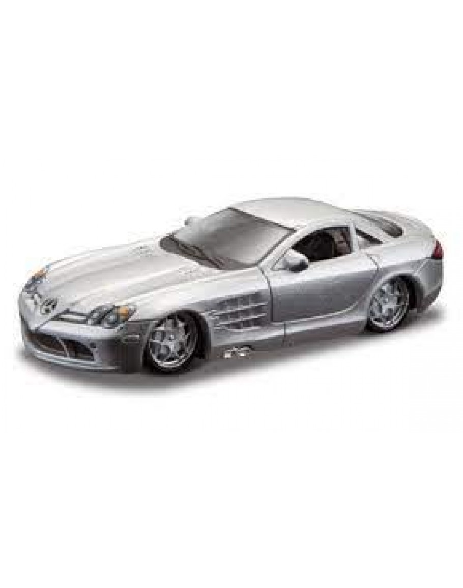 BURAGO 1/64 SCALE DIE-CAST MODEL 59007 - MERC SLR McLAREN BU59007