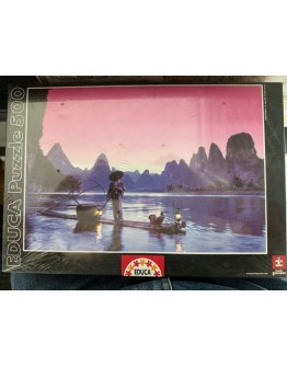 EDUCA  JIGSAW "FISHING RIVER" 500P CAA14114