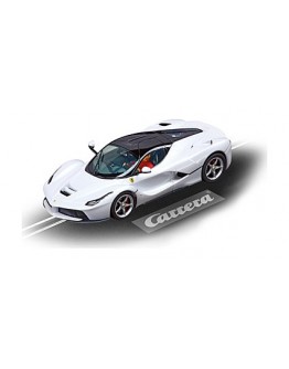 CARRERA SLOT CAR - EVOLUTION  - 27478 La Ferrari - White