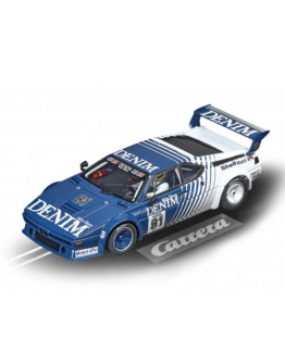 CARRERA SLOT CAR - EVOLUTION  - 27627 - BMW M1 Procar #81 Denim 1980 - Blue / White
