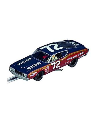 CARRERA SLOT CAR - EVOLUTION  - 27727 FORD TORINO TALLADEGA 'No,72' CAR27727