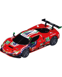 CARRERA SLOT CAR - GO - 64284 FERRARI 296 GT3 - AF CORSE # 21 IMSA WEATHERTECH GTD 2024 CAR64284