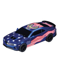CARRERA SLOT CAR - GO - 64290 CHEVROLET CAMARO - STARS N STRIPES CAR64290