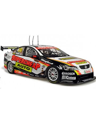 CLASSIC CARLECTABLES 1/18 SCALE DIE-CAST MODEL - SM18432 - Russell Ingall's Year 2010 Superchaep Auto Racing VE Commodore 