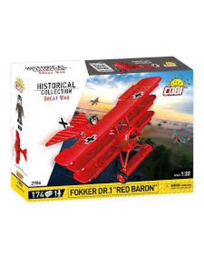 COBI - 2986 - World War I - FOKKER DR1 "RED BARON" COB2986