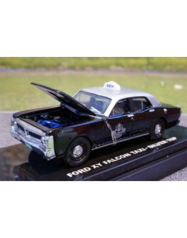 COOEE CLASSICS ROAD RAGERS 1/64 DIE-CAST MODEL - CC64019 - FORD XY FALCON TAXI - SILVER TOP 