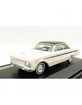 COOEE CLASSICS ROAD RAGERS 1/87 DIE-CAST MODEL - CC87R056 - 1964 XM Falocn Coupe - Alpine White with Onyx Black roof