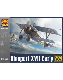 COPPER STATE MODELS 1/32 SCALE MODEL AIRCRAFT KIT - 32001 - Nieuport XVII Early Version