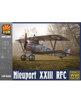COPPER STATE MODELS 1/32 SCALE MODEL AIRCRAFT KIT - 32005 - Nieuport XXIII RFC