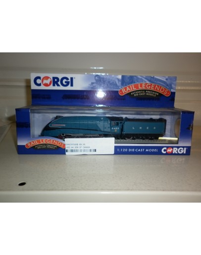 CORGI 1/120 SCALE DIECAST MODEL RAIL LEGENDS - ST97506 - LNER 4-6-2 A4 CLASS #4489 DOMINION OF CANADA CORGI97506