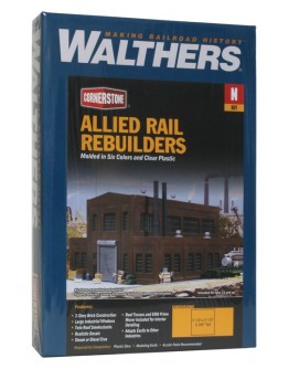 WALTHERS CORNERSTONE N BUILDING KIT  9333211 Allied Rail Rebuilders