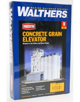 WALTHERS CORNERSTONE N BUILDING KIT  9333225 ADM Grain Elevator