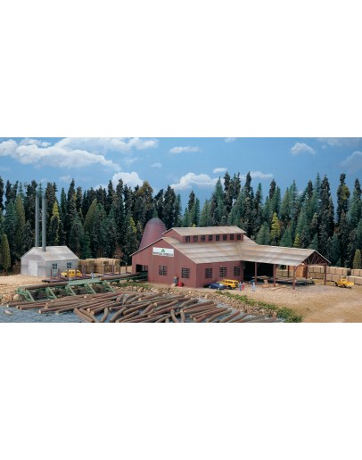 WALTHERS CORNERSTONE N BUILDING KIT  9333236 Mountain Lumber Company Sawmill