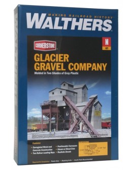 WALTHERS CORNERSTONE N BUILDING KIT  9333241 Glacier Gravel Company