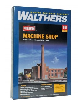 WALTHERS CORNERSTONE HO BUILDING KIT  9332902 Machine Shop