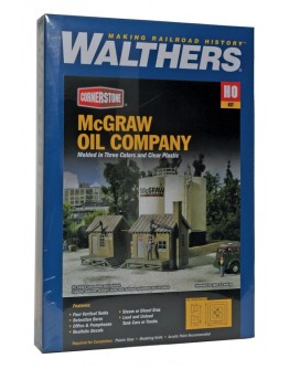 WALTHERS CORNERSTONE HO BUILDING KIT  9332913 McGraw Oil Company