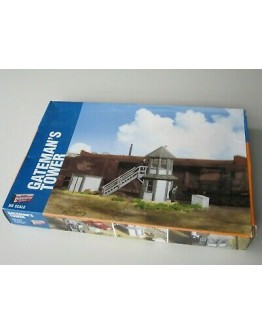WALTHERS CORNERSTONE HO BUILDING KIT  9332944 Gateman's Tower & Shed