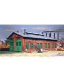 WALTHERS CORNERSTONE HO BUILDING KIT  9333007 2 Stall Engine House