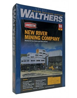 WALTHERS CORNERSTONE HO BUILDING KIT  9333017 - New River Mining Company