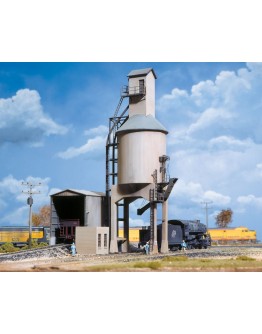 WALTHERS CORNERSTONE HO BUILDING KIT  9333042 Concrete Coaling Tower [Tower and Shed]