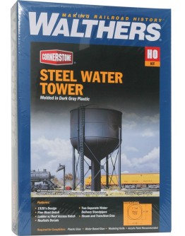 WALTHERS CORNERSTONE HO BUILDING KIT  9333043 Steel Water Tank