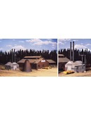 WALTHERS CORNERSTONE HO BUILDING KIT  9333058 Mountain Lumber Company Sawmill