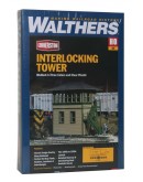 WALTHERS CORNERSTONE HO BUILDING KIT  9333071 Interlocking Tower