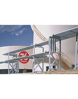 WALTHERS CORNERSTONE HO BUILDING KIT  9333114 Refinery Piping