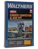 WALTHERS CORNERSTONE HO BUILDING KIT  9333181 Cinder Conveyor & Ash Pit