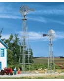 WALTHERS CORNERSTONE HO BUILDING KIT  9333198 Van Dyke Farm Windmill [ 2 off ]