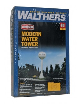 WALTHERS CORNERSTONE HO BUILDING KIT  9333528 Modern Water Tower