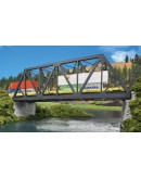 WALTHERS CORNERSTONE HO BUILDING KIT  9334510 Modernised Double Track Railroad Truss Bridge