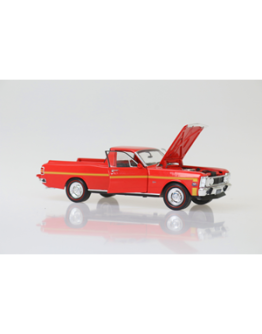DDA COLLECTIBLES 1/24 SCALE DIE-CAST MODEL CAR - DDA2489 - RED 1970 XW GTHO FORD FALCON