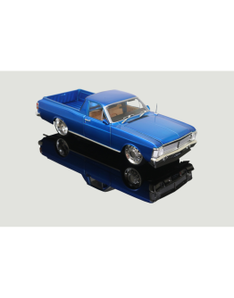 DDA COLLECTIBLES 1/24 SCALE DIE-CAST MODEL CAR - DDA2491 - BLUE XY FORD FALCON UTE CUSTOM
