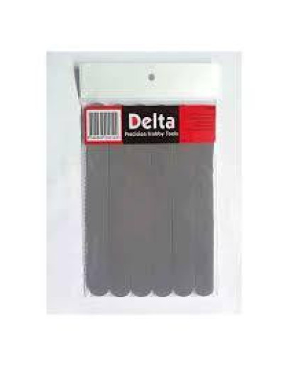 DELTA HOBBY TOOLS 42002 - FLEXIBLE SANDERS 6 FINE [ 240 GRIT ] PADS DL42002
