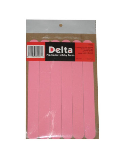 DELTA HOBBY TOOLS 42003 - FLEXIBLE SANDERS 6 MEDIUM [ 220 GRIT ] PADS DL42003