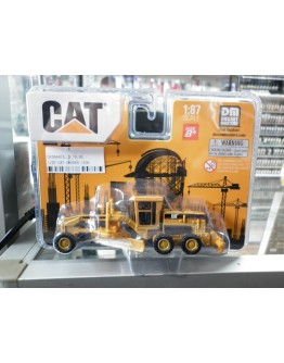 DIECAST MASTERS - CAT 1/87 DIE CAST MODEL - 84403 - CAT 163H MOTOR GRADER CAT84403