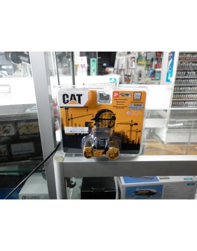 DIECAST MASTERS - CAT 1/64 DIE CAST MODEL - 84641 - CAT CB-13 TANDEM VIBRATORY ROLLER WITH CAB - CAT84641