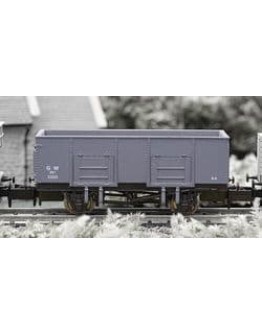 DAPOL N GAUGE WAGON 2F-038-063 20T STEEL MINERAL WAGON - # 33240 GWR GREY - DA2F038063