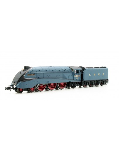 DAPOL N GAUGE STEAM LOCOMOTIVE 2S-008-012 Gresley LNER Class A4 4-6-2 # 4487 Sea Eagle -LNER Garter Blue w/ valance