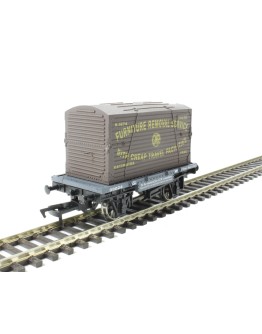 DAPOL OO SCALE WAGON 4F-037-007 GWR Conflat & GWR Furniture Removal Services Container