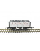 DAPOL OO SCALE WAGON 4F-051-019 5 Plank Open Wagon w/load - J. O. Vinter # 315 - Grey