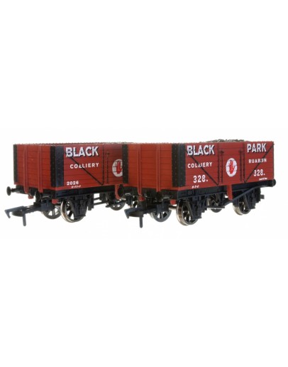 DAPOL OO SCALE WAGON 4F-071-160 CHIRK 2026 RUABON 328 TWIN PACK 7 PLANK DA4F071160