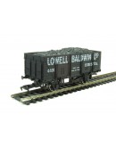 DAPOL OO SCALE WAGON 4F-090-001 9 Plank Open Wagon w/load - Lowell Baldwin Ltd. # 4601 - Black